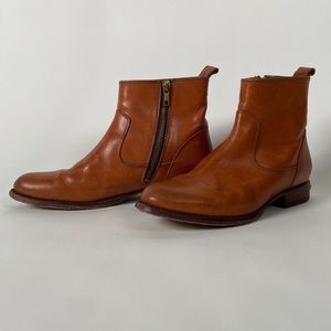 Frye Danielle Short Ankle Boot - Tan - size 8.5